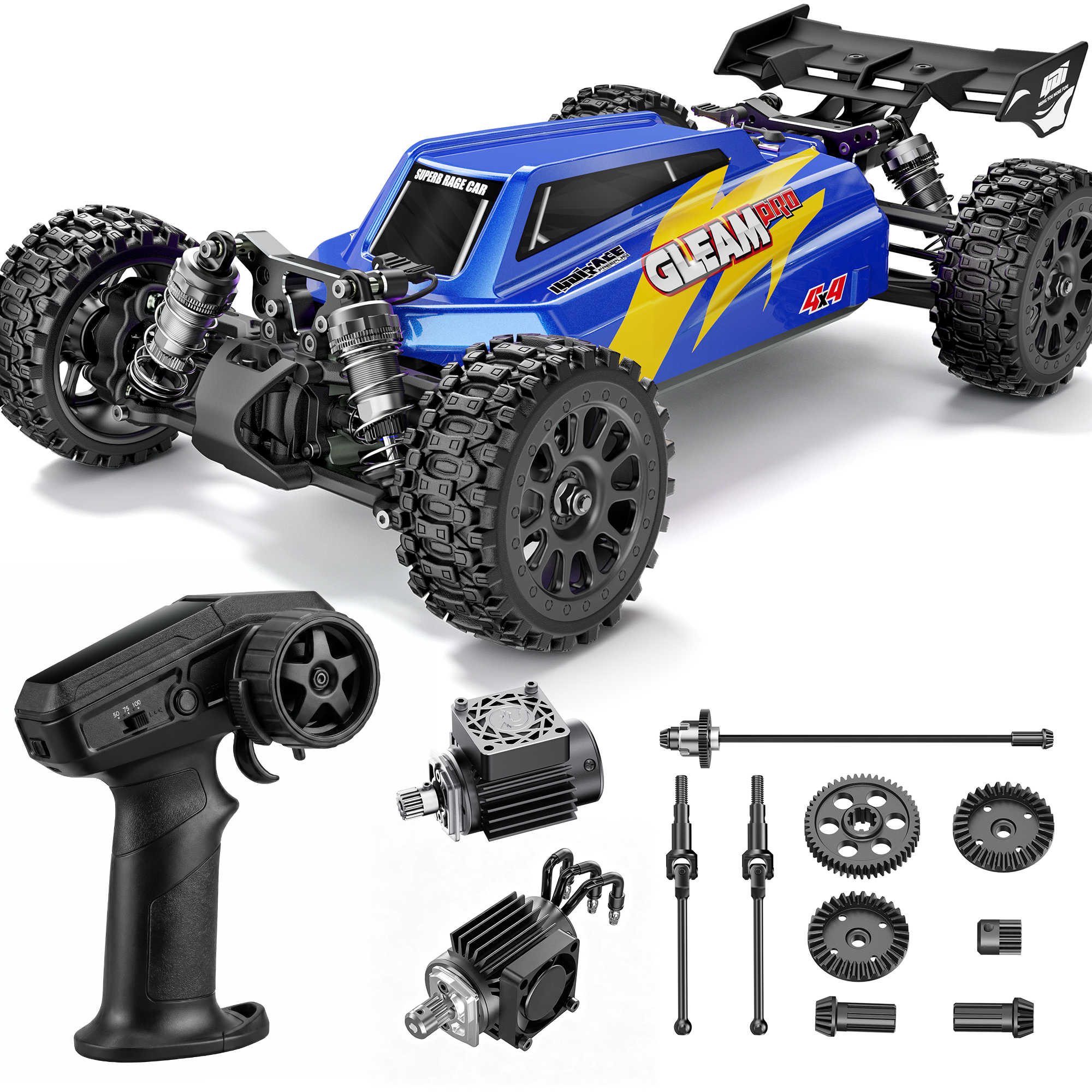 UDIRC GLEAM PRO UD1204PRO 1/12 4WD Brushless RTR RC Buggy