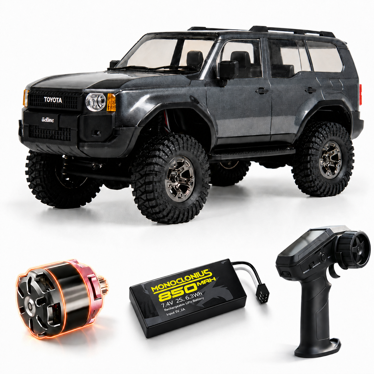 UDIRC Land Cruiser Prado UCX1802PRO 1/18 4WD Brushless RTR RC Scale Crawler