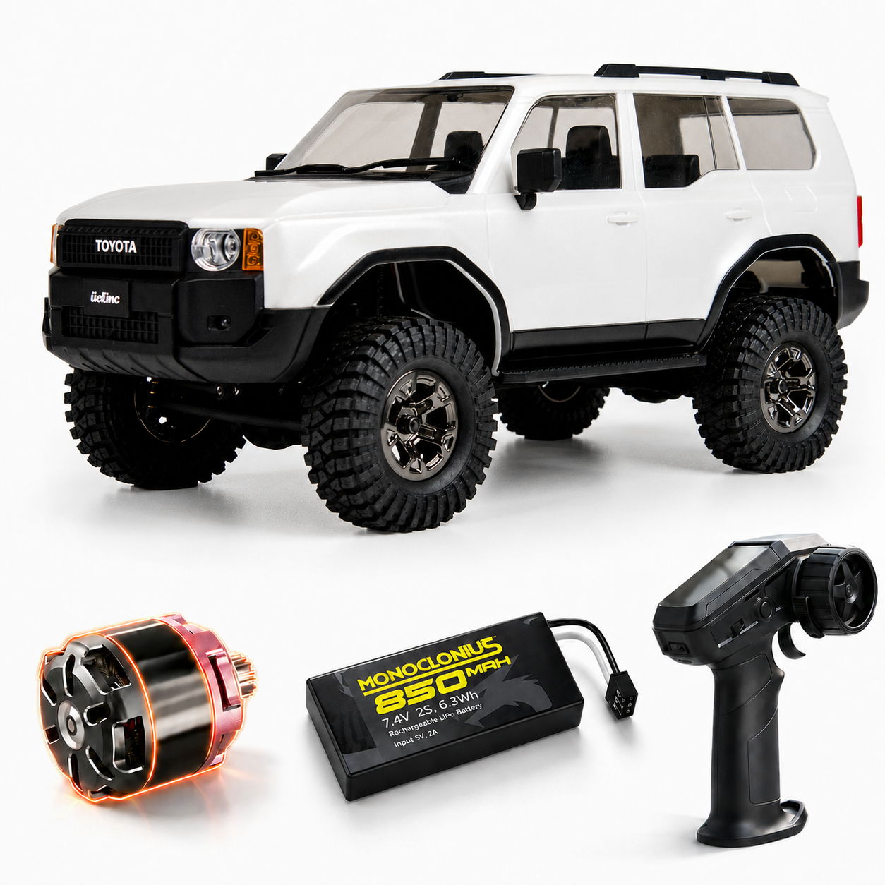 UDIRC Land Cruiser Prado UCX1802PRO 1/18 4WD Brushless RTR RC Scale Crawler