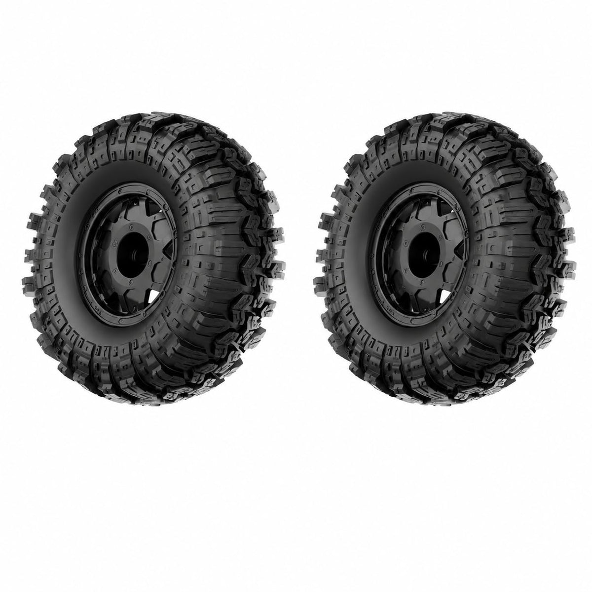 UDIRC RC car Wheels for UCX1804PRO, Replacement Part, Black, UCX18-P051