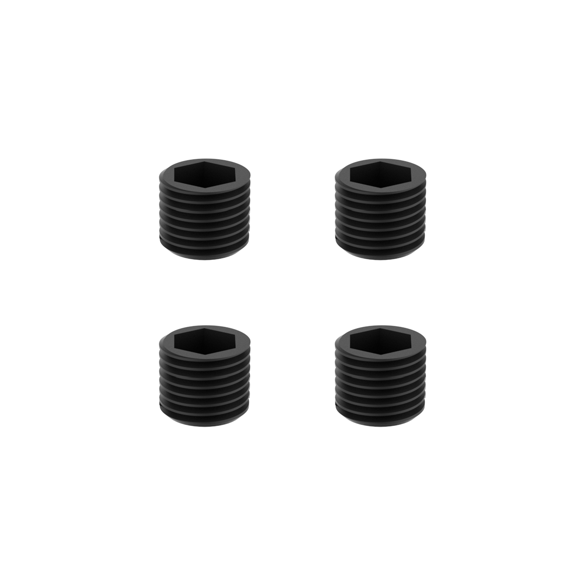 UDIRC Set Screw 4x3mm Black for UD1610S (Part No. M01-031) - 4 Pcs