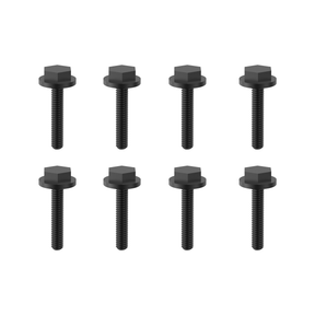 UDIRC External Hex Flange Screw 2.6x15mm Black for UD1611 (Part No. M02-004) - 8 Pcs