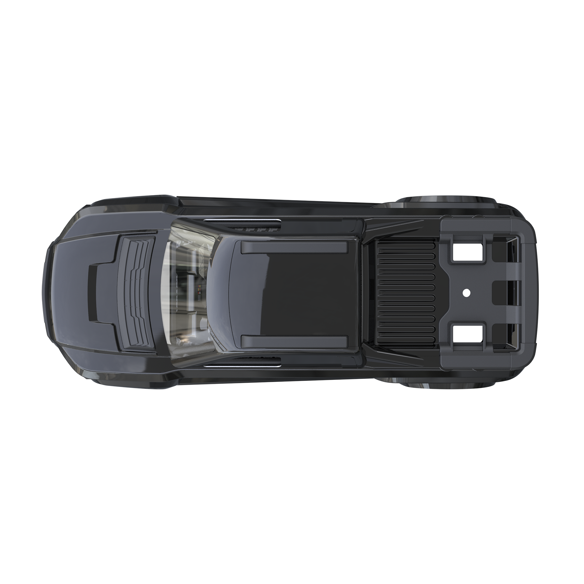 UDIRC PC RC Body Shell Black for UD1610PRO / UD1610S (Part No. P16-001C) - 1 Pc