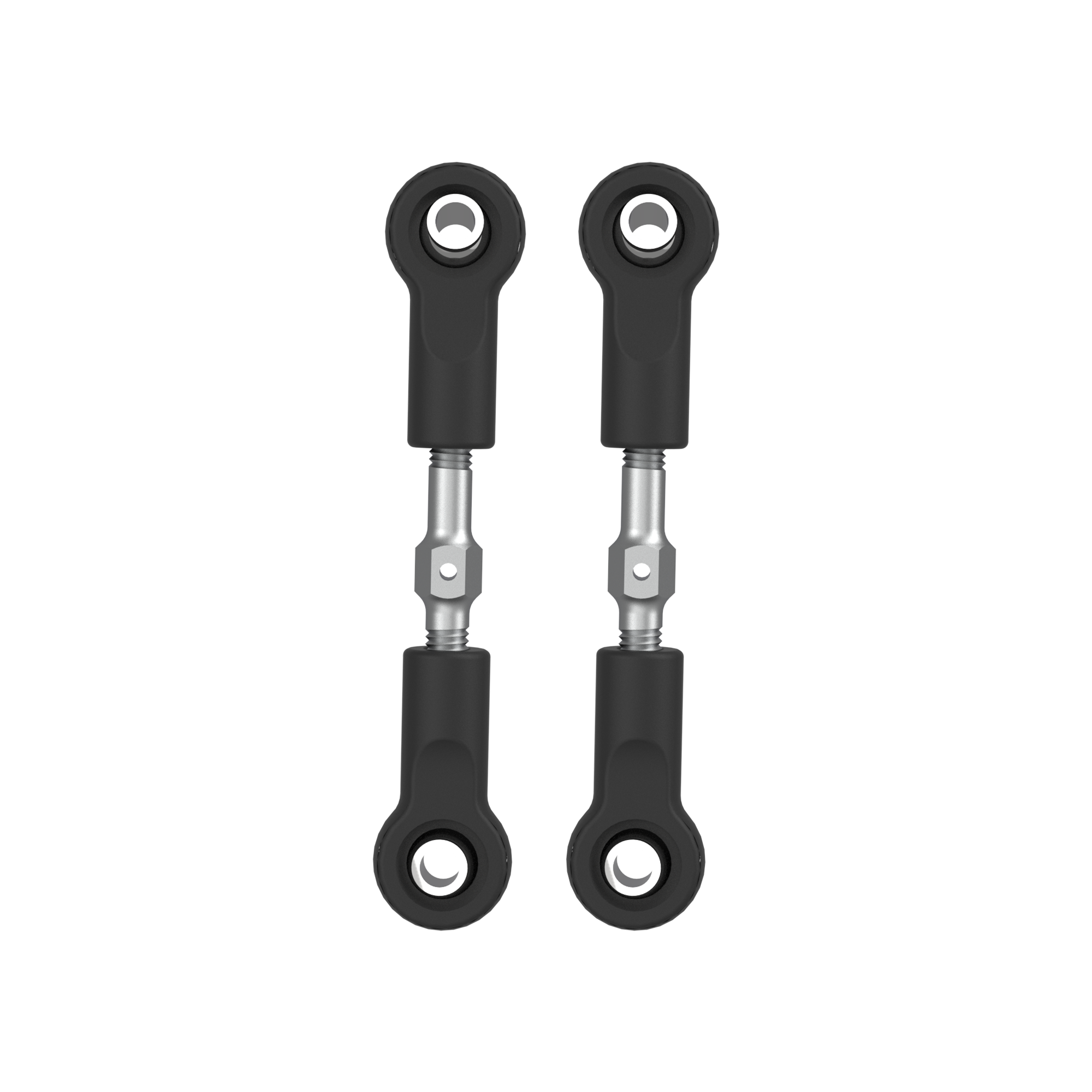 UDIRC Adjustable Steering Tie Rod Black for UD1610PRO / UD1610S Brushless Version (Part No. P16-006B) - 2 Pcs