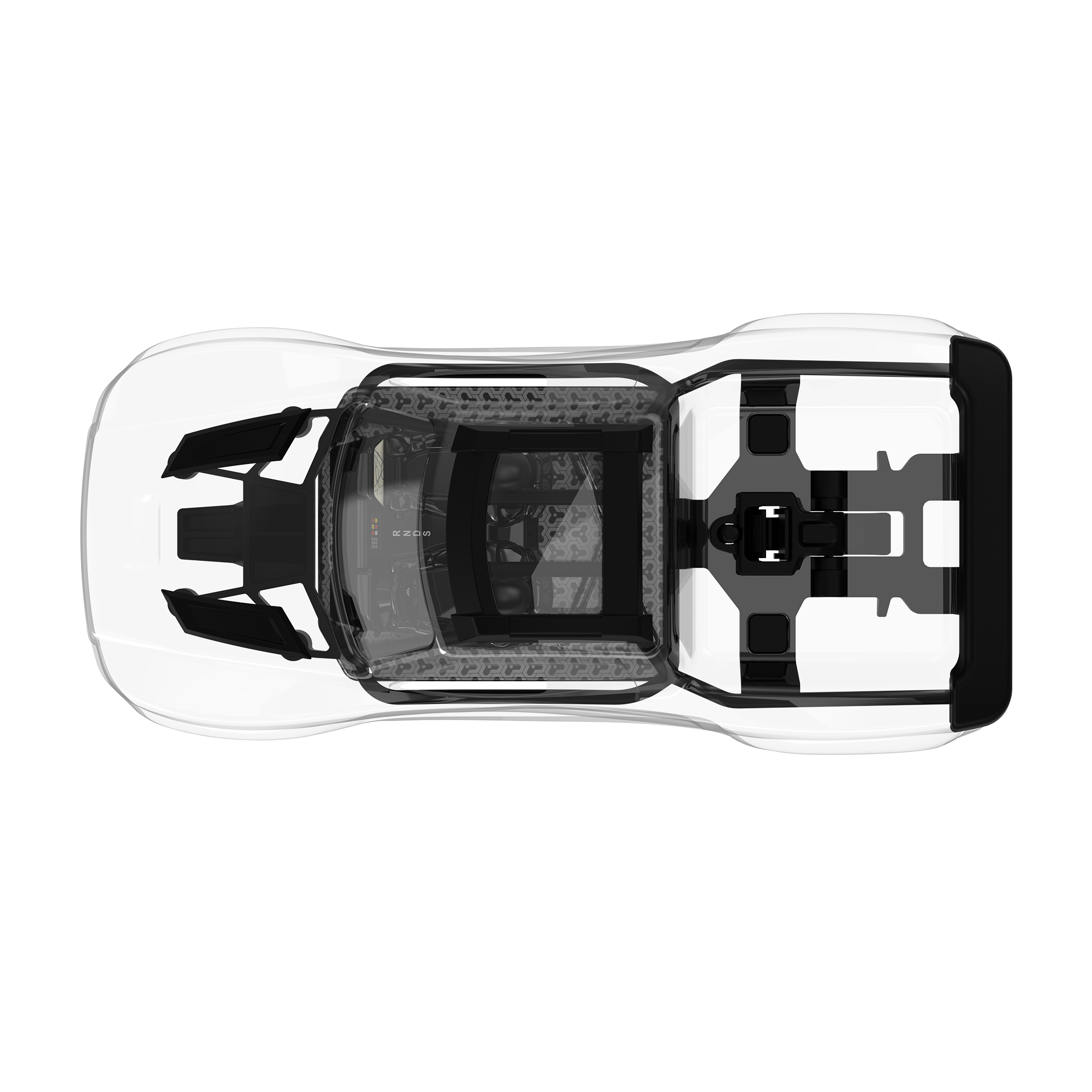 UDIRC PC Clear RC Body Shell for UD1611 (Part No. P16-040C) - 1 Pc