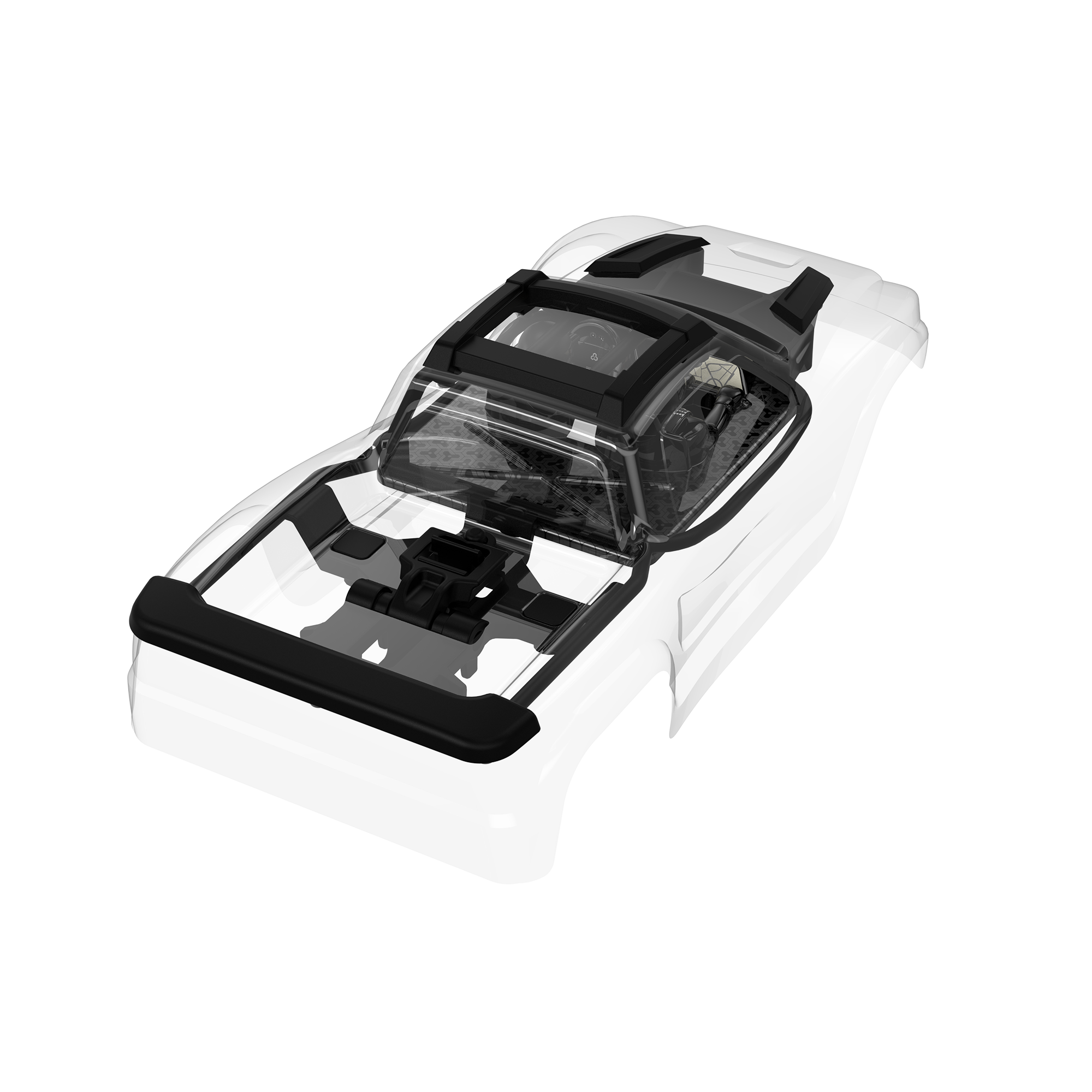 UDIRC PC Clear RC Body Shell for UD1611 (Part No. P16-040C) - 1 Pc