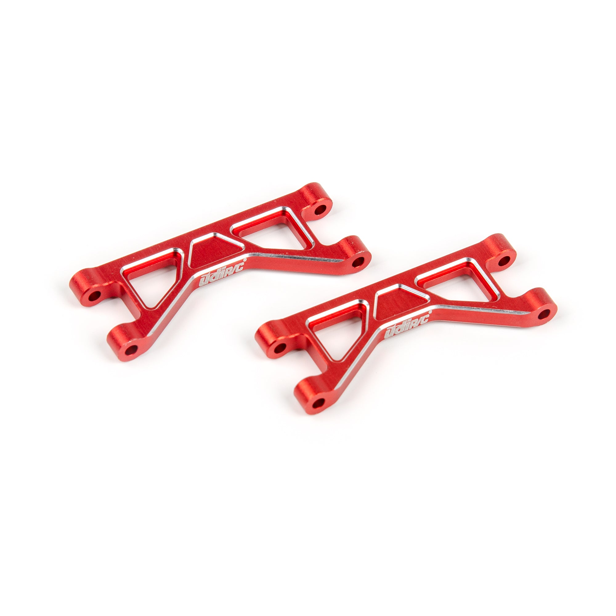 UDIRC Upper Suspension Arm Upgrade Part Red for UD16 Series RC Monster Truck (Part No. P16-058B) - 2 Pcs