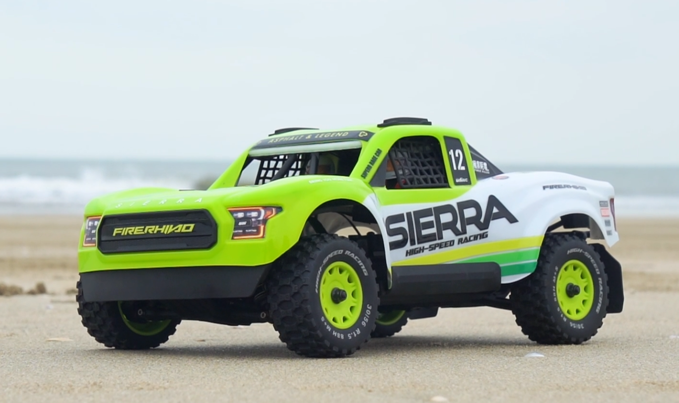 UDIRC SIERRA UD1203PRO 1/12 4WD Brushless RC Truck, 80KM/H High-Speed Off-Road Short Course Car with Gyro Stabilization (Battery & Charger Not Included)