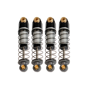 UDIRC Metal Oil Filled Shock Absorbers (4PCS), Aluminum Threaded Damper for UCX2405PRO Crawler, Upgrade Parts UCX24-P086