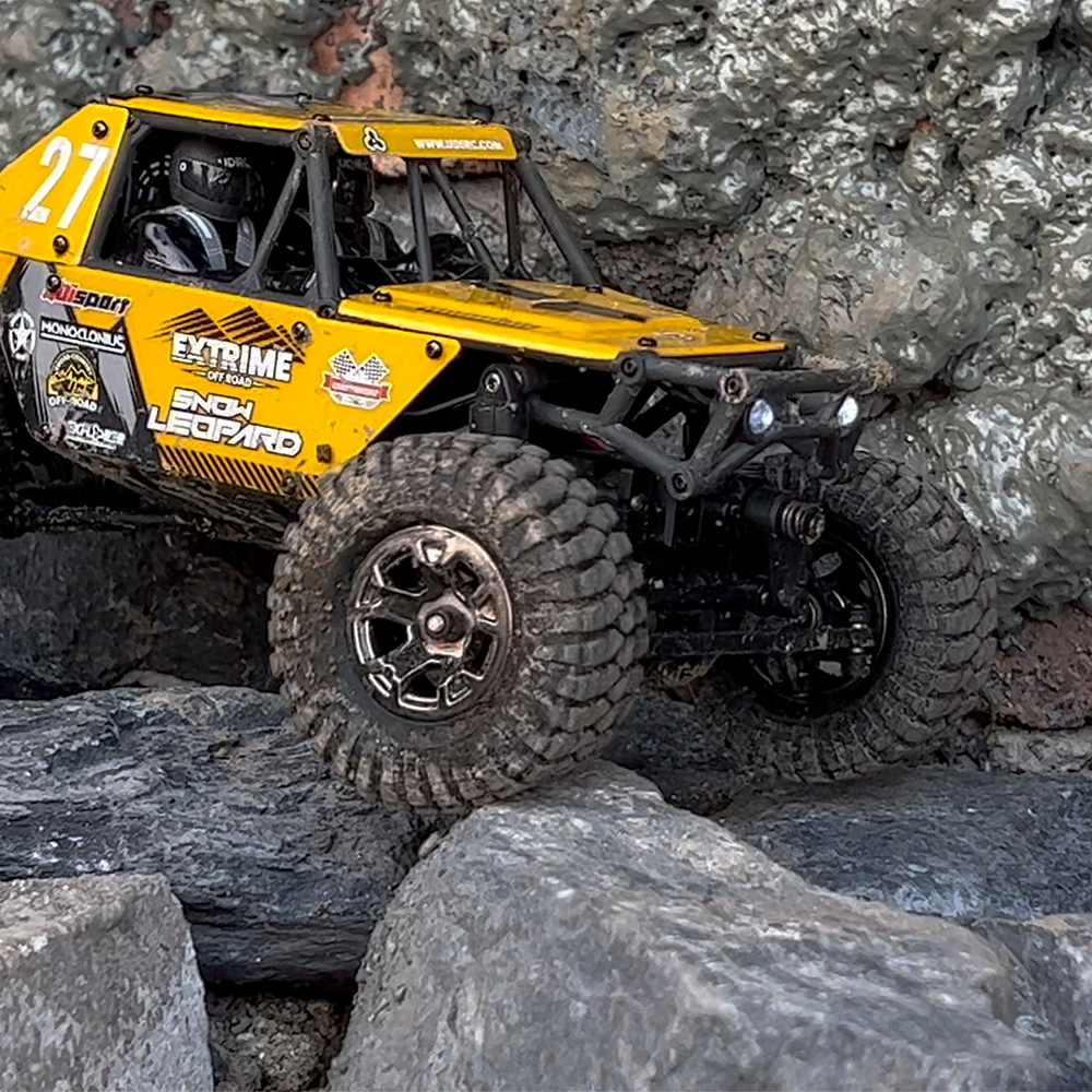UDIRC UCX2405PRO 1/24 4WD RC Rock Crawler RTR with 2S Battery, 4WS Brushless Motor, Mini Off-Road Remote Control Truck