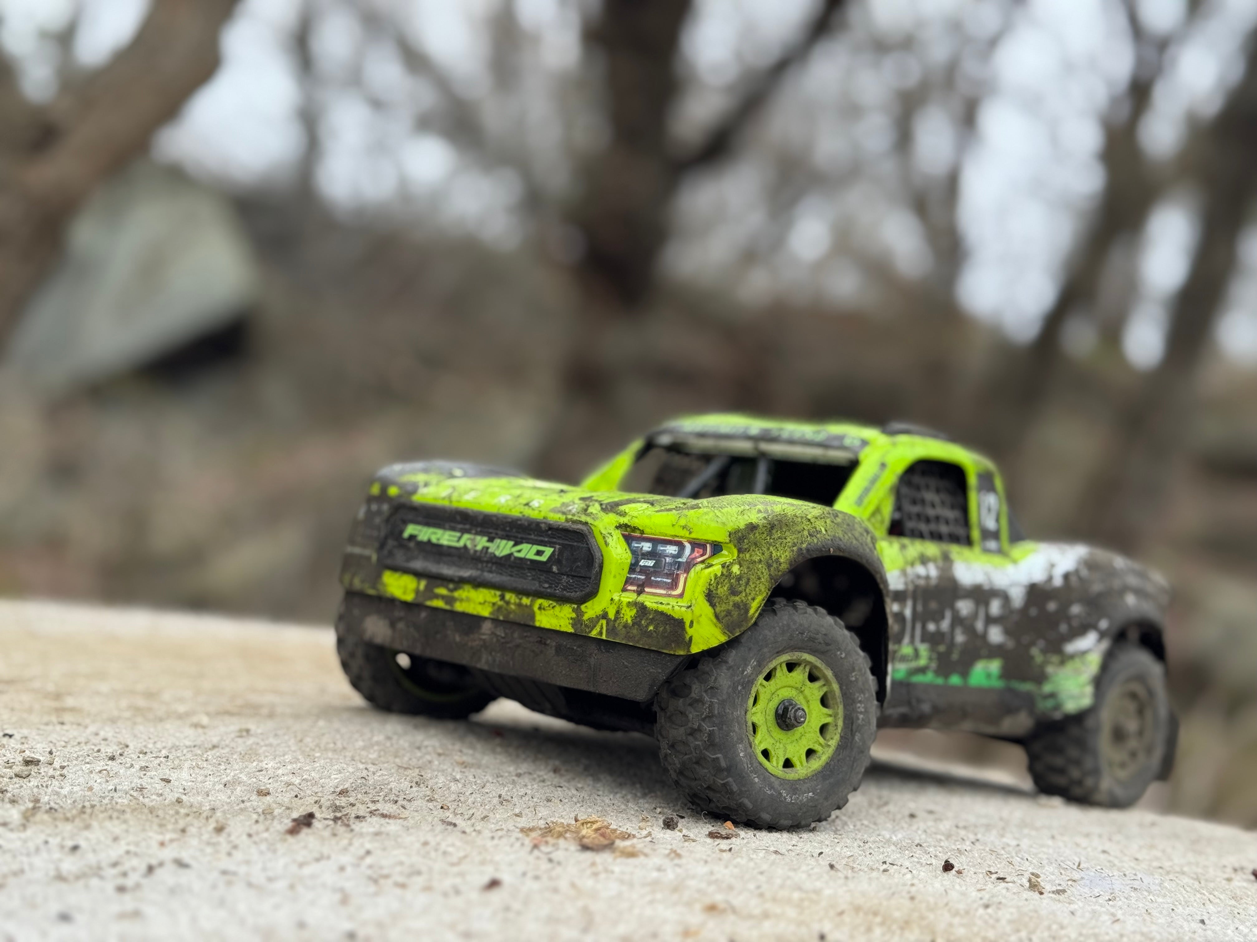 UDIRC SIERRA UD1203PRO 1/12 4WD Brushless RC Truck, 80KM/H High-Speed Off-Road Short Course Car with Gyro Stabilization (Battery & Charger Not Included)