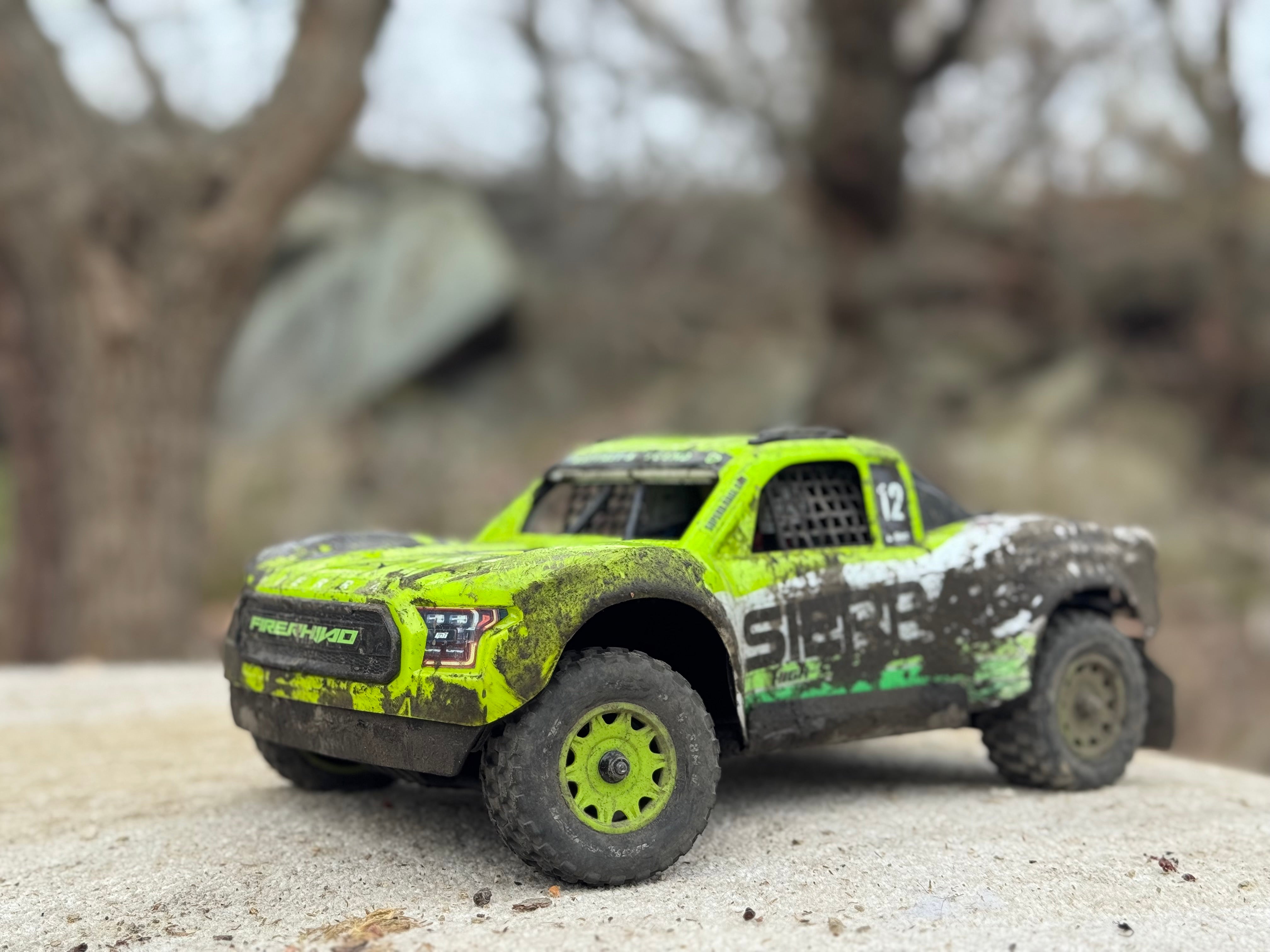 UDIRC SIERRA UD1203PRO 1/12 4WD Brushless RC Truck, 80KM/H High-Speed Off-Road Short Course Car with Gyro Stabilization (Battery & Charger Not Included)