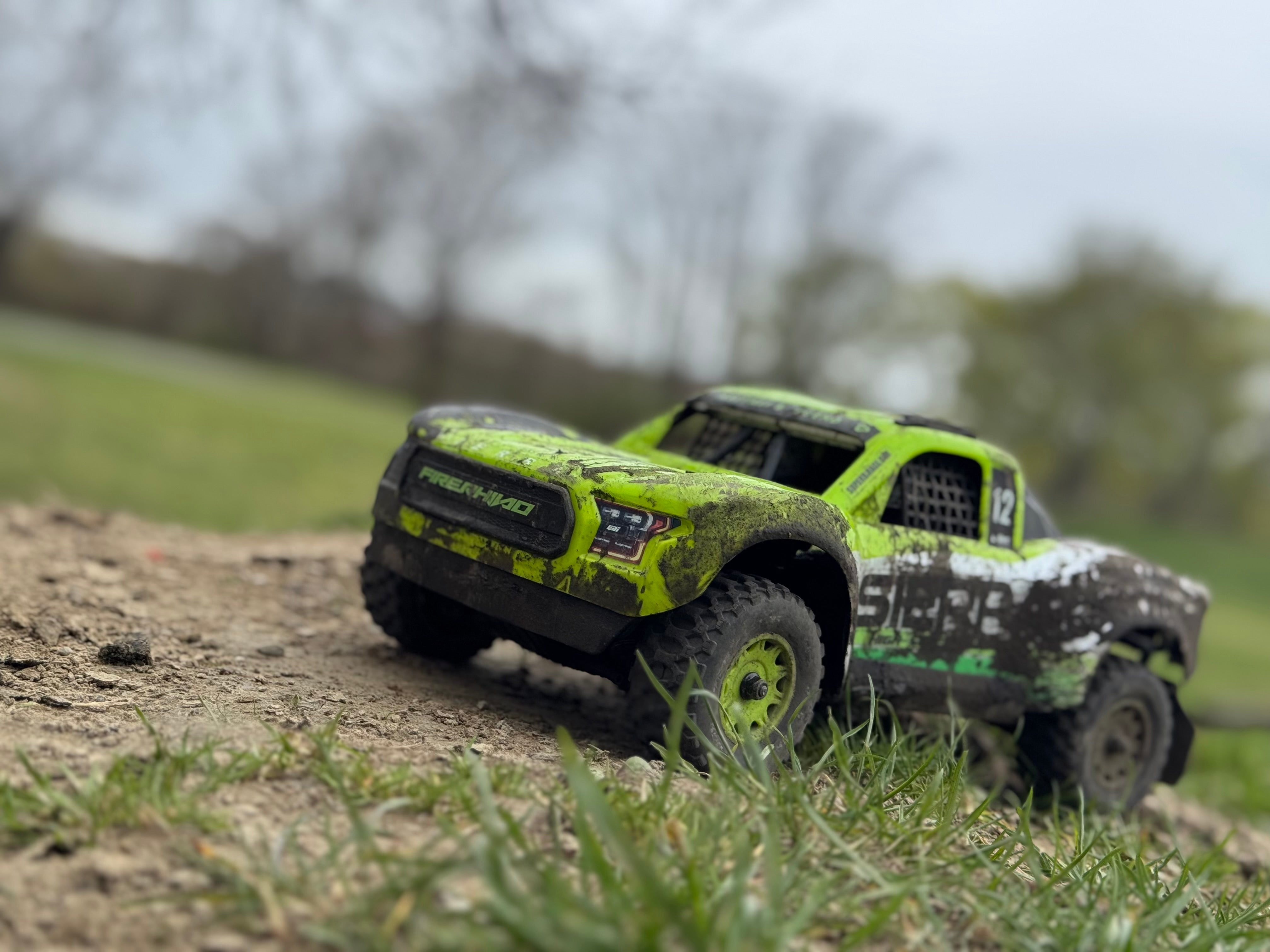 UDIRC SIERRA UD1203PRO 1/12 4WD Brushless RC Truck, 80KM/H High-Speed Off-Road Short Course Car with Gyro Stabilization (Battery & Charger Not Included)
