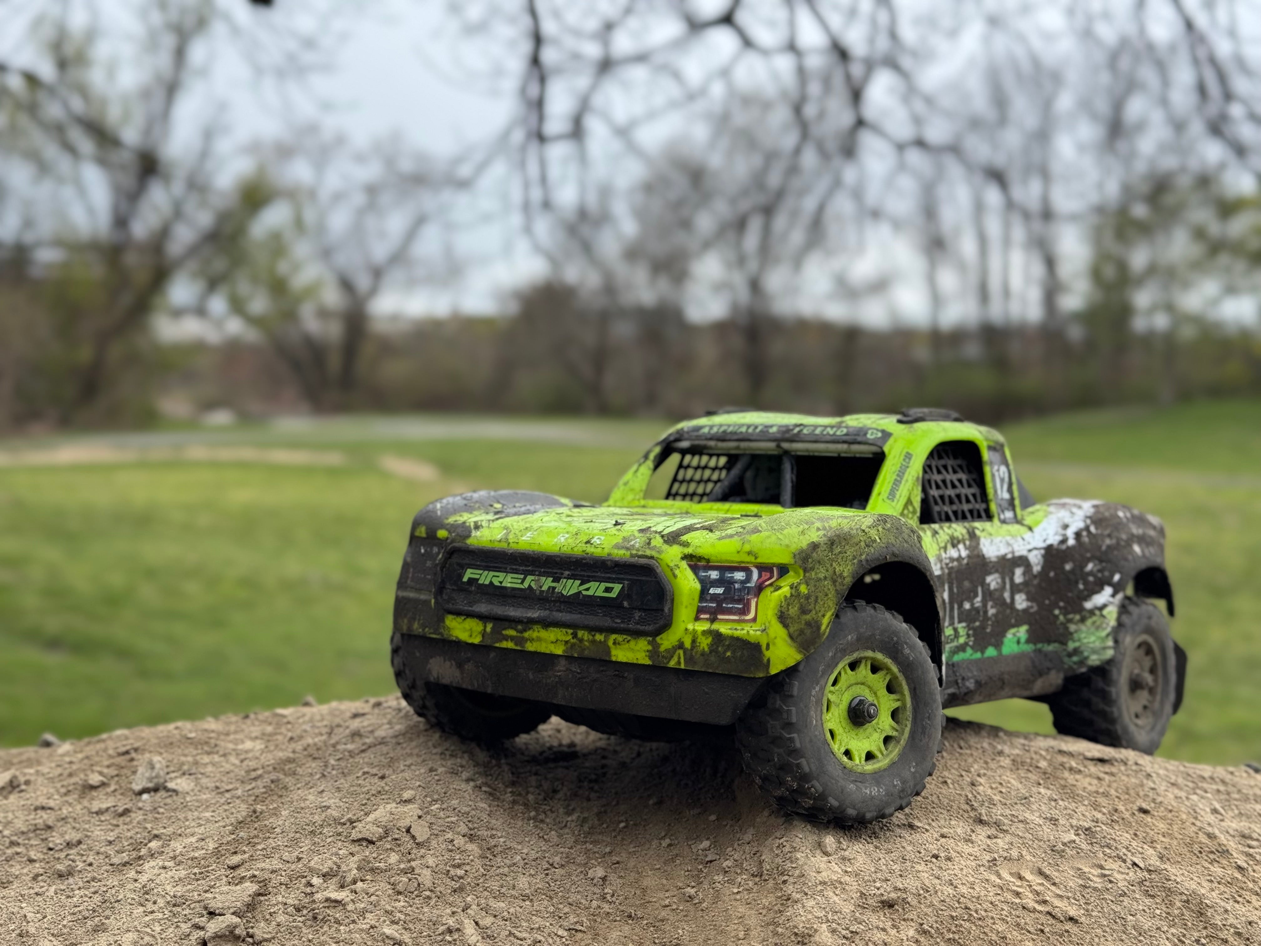 UDIRC SIERRA UD1203PRO 1/12 4WD Brushless RC Truck, 80KM/H High-Speed Off-Road Short Course Car with Gyro Stabilization (Battery & Charger Not Included)
