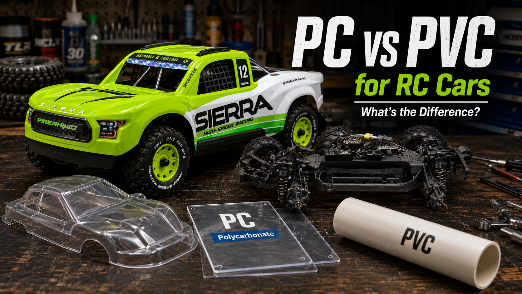 PC vs PVC: What’s the Difference? A Practical Guide for RC Hobbyists