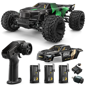 UDIRC UD1401 1/14 Brushless 4WD RC Truck with 3 Batteries & 2 Body Shells