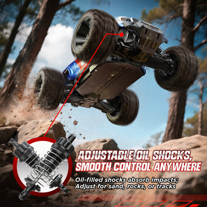 UDIRC RAGESHARK UD1611 1/16 4WD Brushed RTR RC Monster Truck