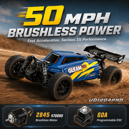 UDIRC GLEAM PRO UD1204PRO 1/12 4WD Brushless RTR RC Buggy