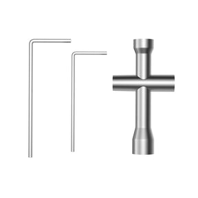 UDIRC 1.5mm L, 2.0mm LShaped Hex Wrench, and Phillips Socket Wrench for UD1611 RC Car, 3 PCS,Part Number L-H1.5,L-H2.0, L-H2.0 L-H1.5,