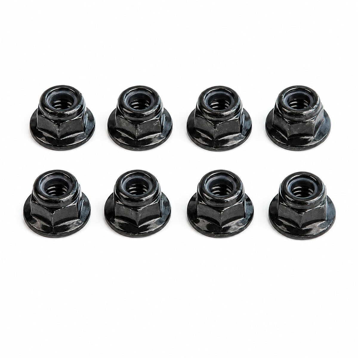 UDIRC RC Car M4 Flange Lock Nut Black for UD1203/UD1203PRO/UD1204/UD1204PRO, OEM Replacement Nut Part M02-003.01
