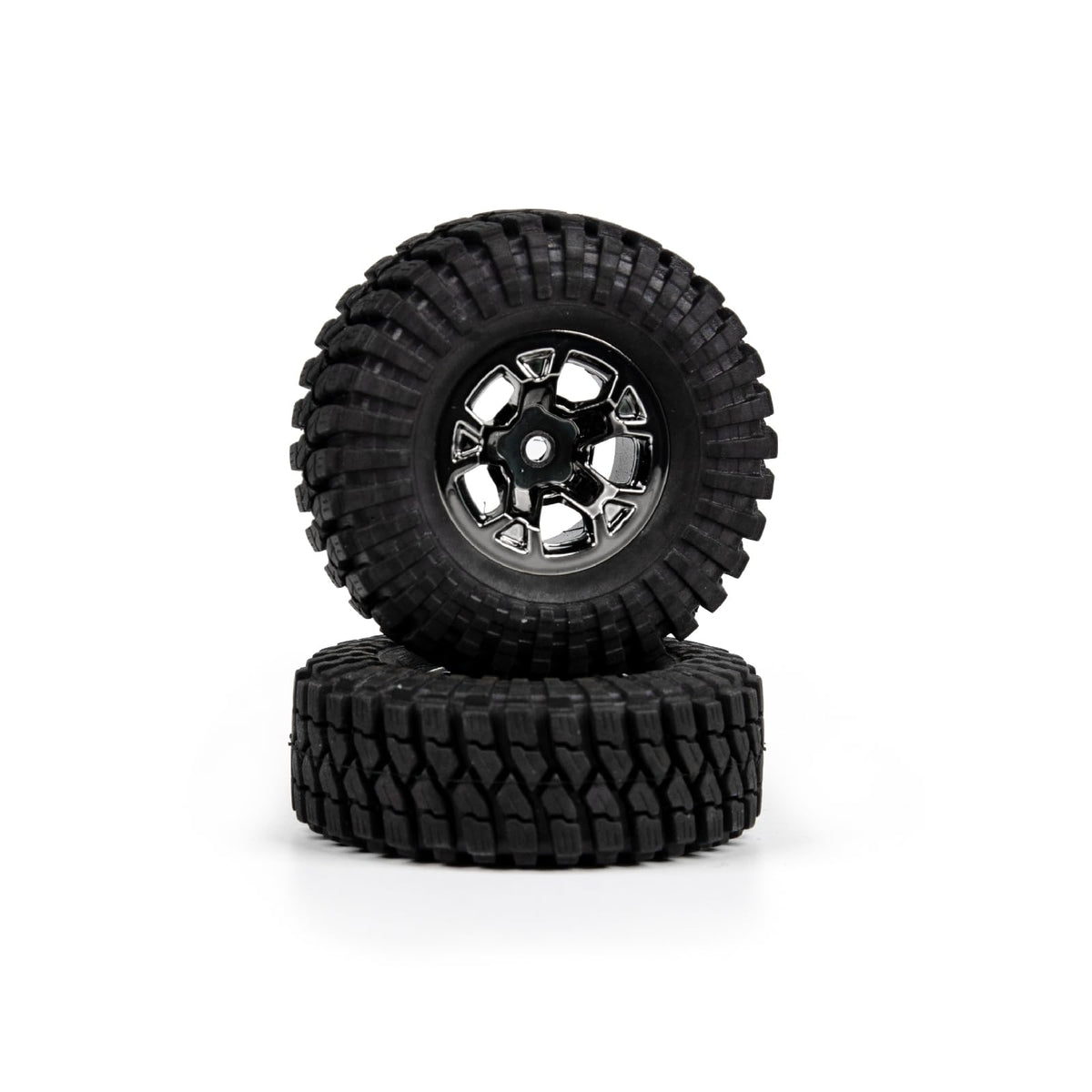 UDIRC Replacement Wheels (2PCS), UCX2405PRO Crawler Tires & Wheel Hub Assembly, UCX24-P061