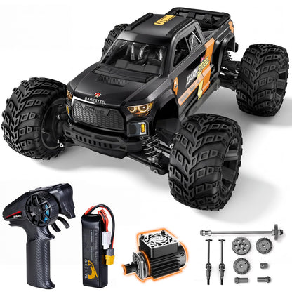 UD1610S 1/16 4X4 RC Monster Truck, RTR, 2S-3S Battery Compatible, 4700KV Brushless Motor #battery_1× 3s lipo (11.1v) battery included
