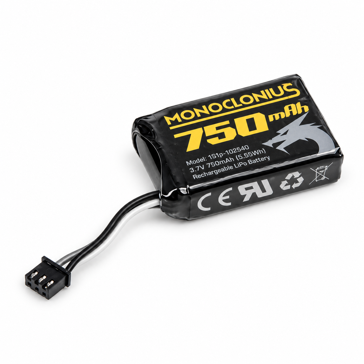 850mAh Battery Pack for UCX1802PRO RC Car – MB75074 Replacement Battery
