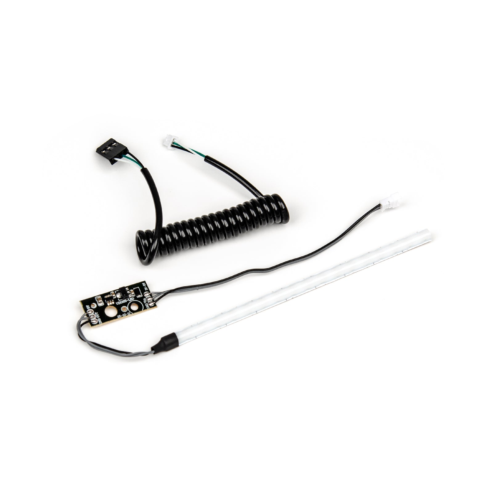 UDIRC LED Light Kit for UD1203/UD1203PRO RC Cars, RGB Light Strip & Spring Wire Set, OEM Part LAM12-01
