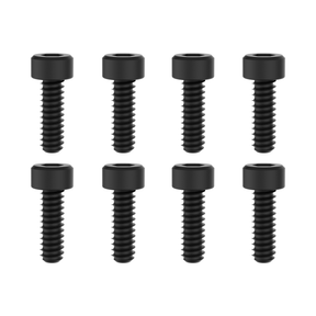 UDIRC Hex Socket Self Tapping Screw 2.6x10mm Black for UD16 Series RC Truck (Part No. M01-003) - 8 Pcs