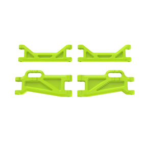 UDIRC UD1203/UD1203PRO/UD1204/UD1204PRO RC Car Suspension Arm Set, 2PCS Upper &  2PCS Lower A-Arms, Green,OEM Replacement Parts P12-108A