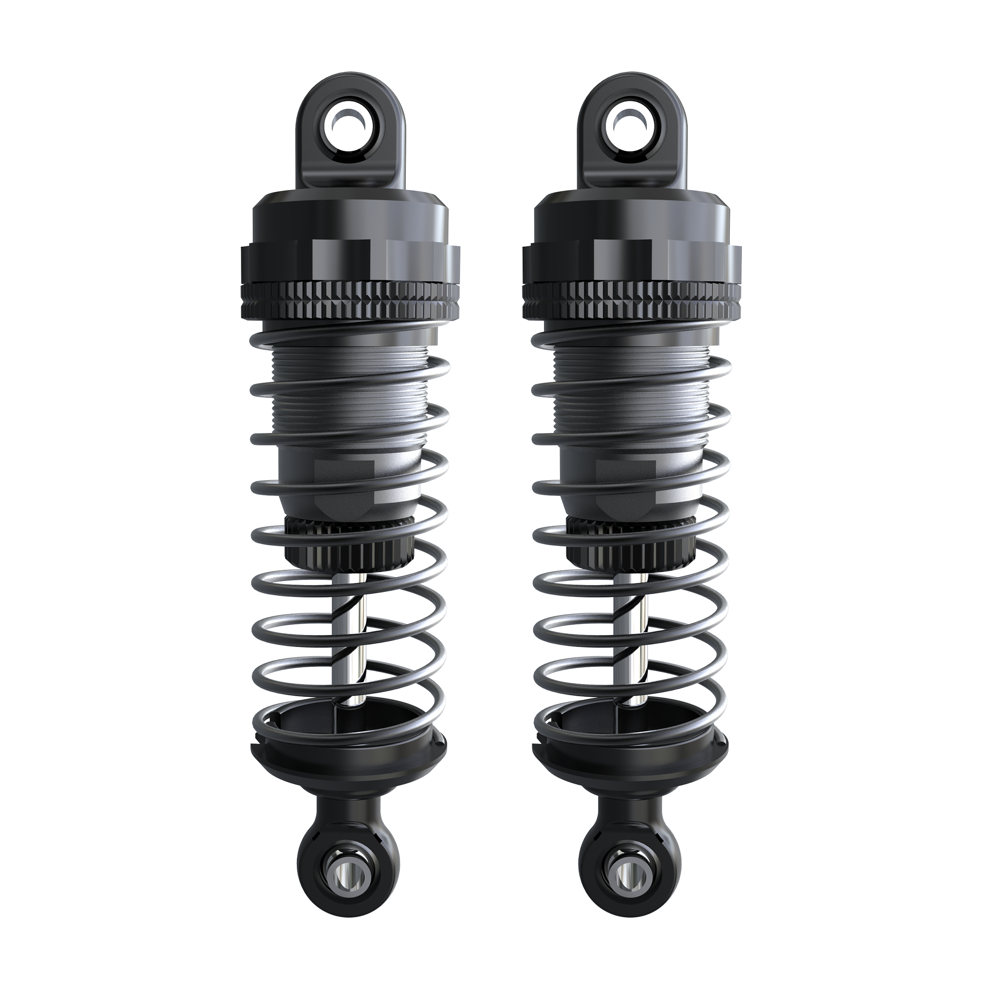 UDIRC Metal Shock Absorber Black for UD1610PRO / UD1610S (Part No. P16-009B) - 2 Pcs
