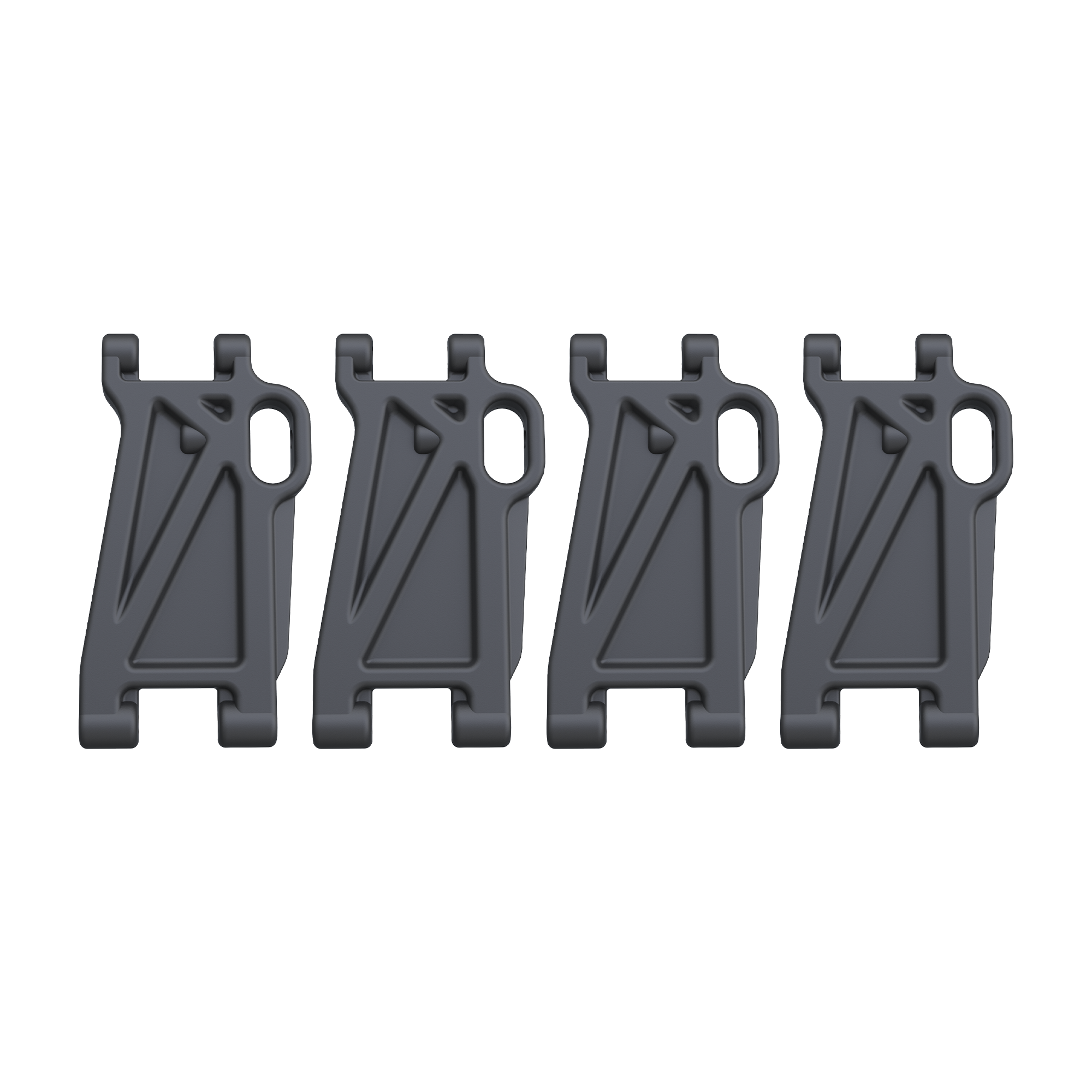 UDIRC Lower Suspension Arm Black for UD16 Series RC Monster Truck (Part No. P16-010) - 4 Pcs