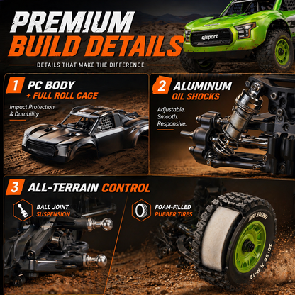 UDIRC SIERRA PRO UD1203PRO 1/12 4WD Brushless RTR RC Trophy Truck