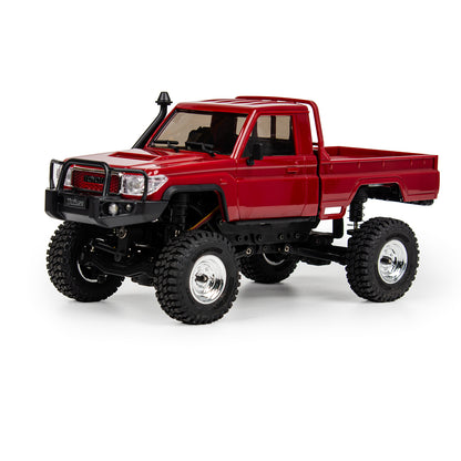UDIRC UCX2404PRO 1/24 Scale Brushless Trail Truck, 4WD Off-Road rc Crawler | 2-Speed Transmission, Full LED Lights, Hydraulic Shocks, Breakaway Tank Turn, RTR for Adults