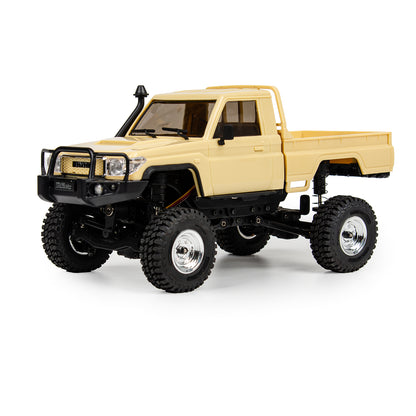 UDIRC UCX2404PRO 1/24 Scale Brushless Trail Truck, 4WD Off-Road rc Crawler | 2-Speed Transmission, Full LED Lights, Hydraulic Shocks, Breakaway Tank Turn, RTR for Adults