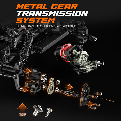 UDIRC Bharal UCX1804PRO 1/18 4WD Brushless RTR RC Rock Crawler