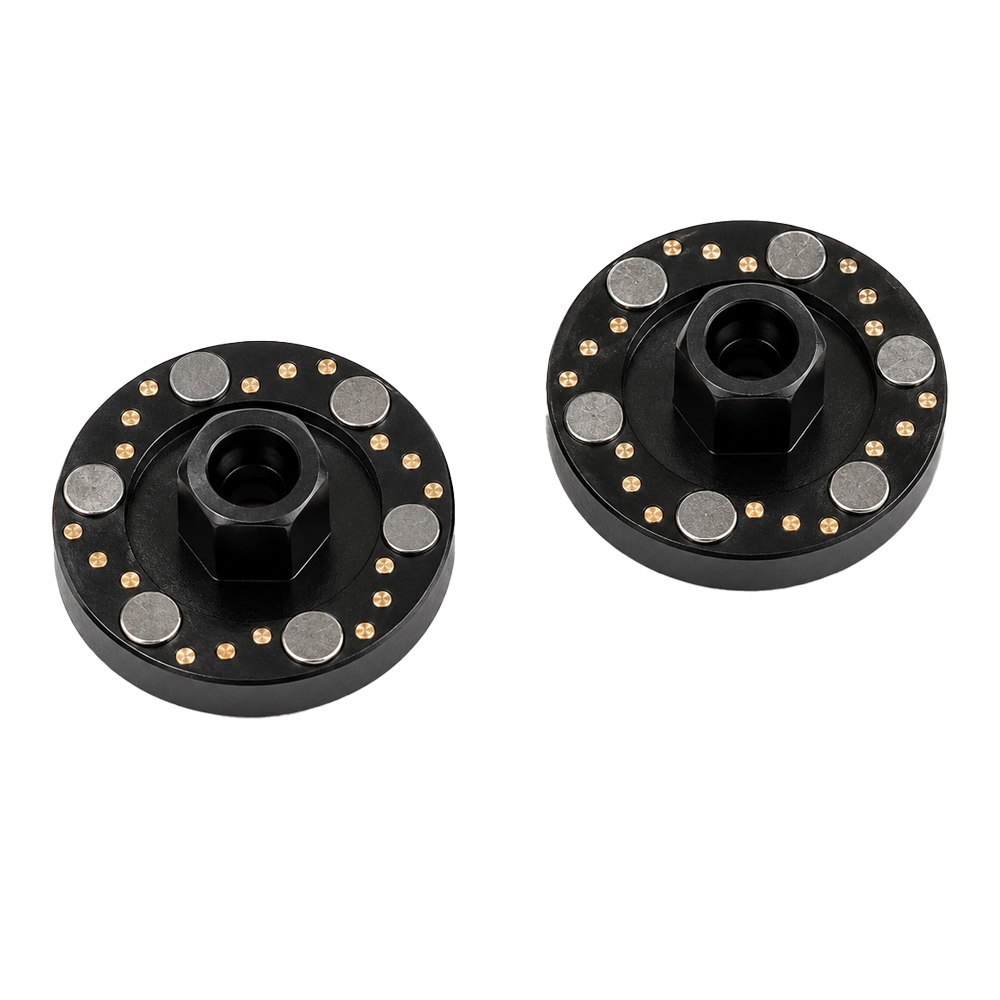 UDIRC Weighted Brass Wheel Hex Coupler Set for UCX1804PRO RC Crawler (Part No. UCX24-P063B)