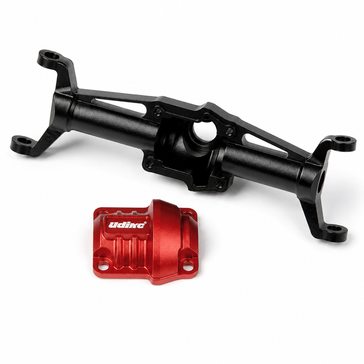 UDIRC Metausing, CNC Aluminum Complete Front Axle for UCX2405PRO/UCX1802PRO Crawler, Upgrade Parts UCX24-P065Al Front Axle Ho