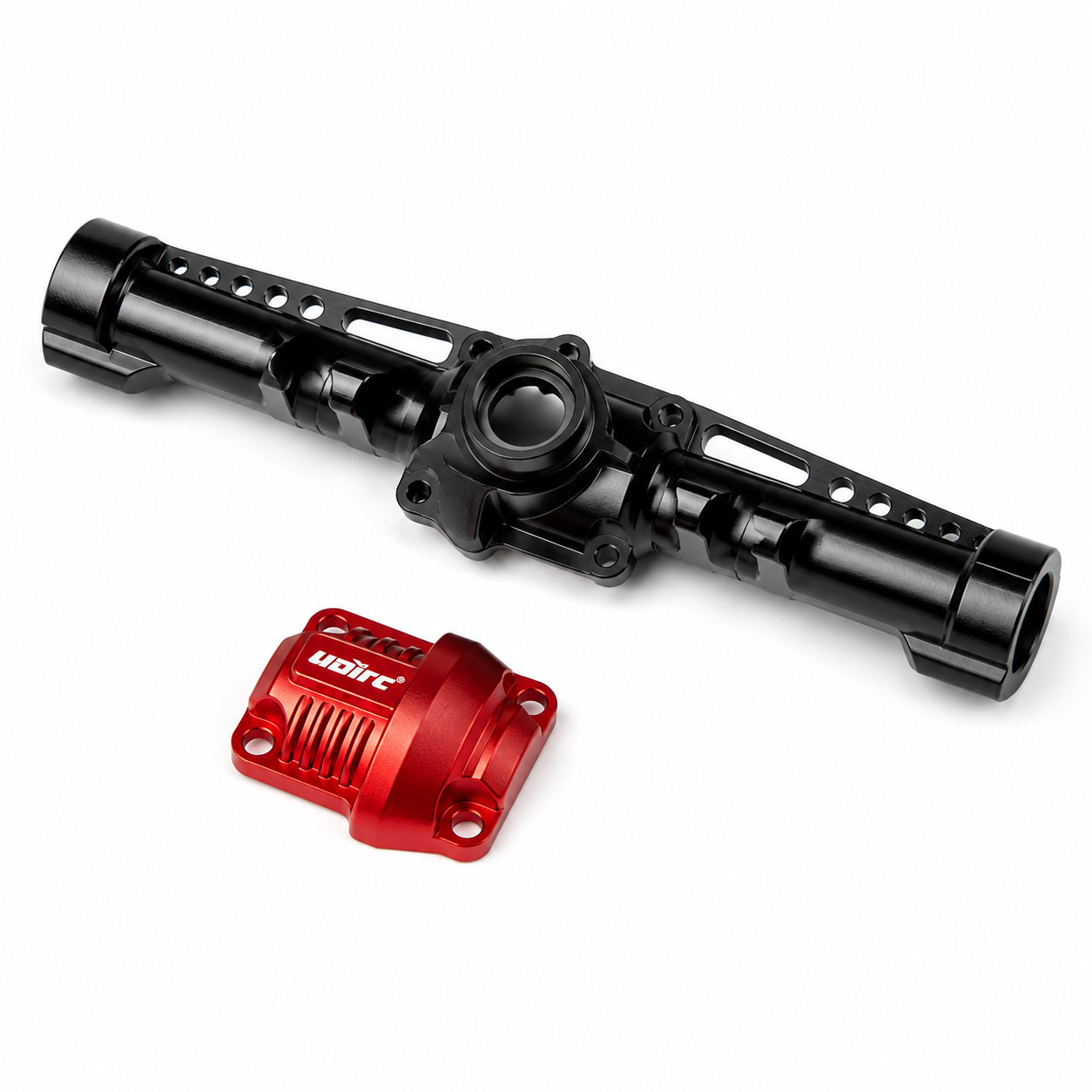 UDIRC Metal Rear Axle Housing, Aluminum Complete Rear Axle for UCX2405PRO Crawler, Upgrade Parts UCX24-P066A