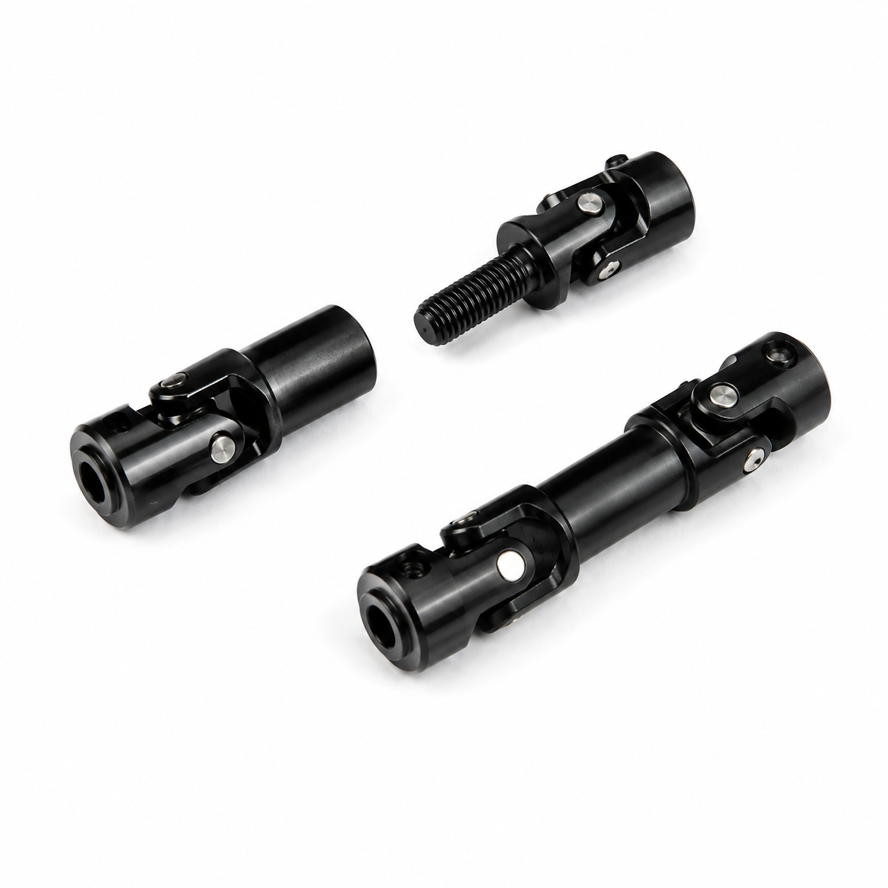 UDIRC Metal Center Driveshaft (2PCS), Steel CVD Transmission Shaft for UCX2405PRO Crawler, Upgrade Parts UCX24-P077A