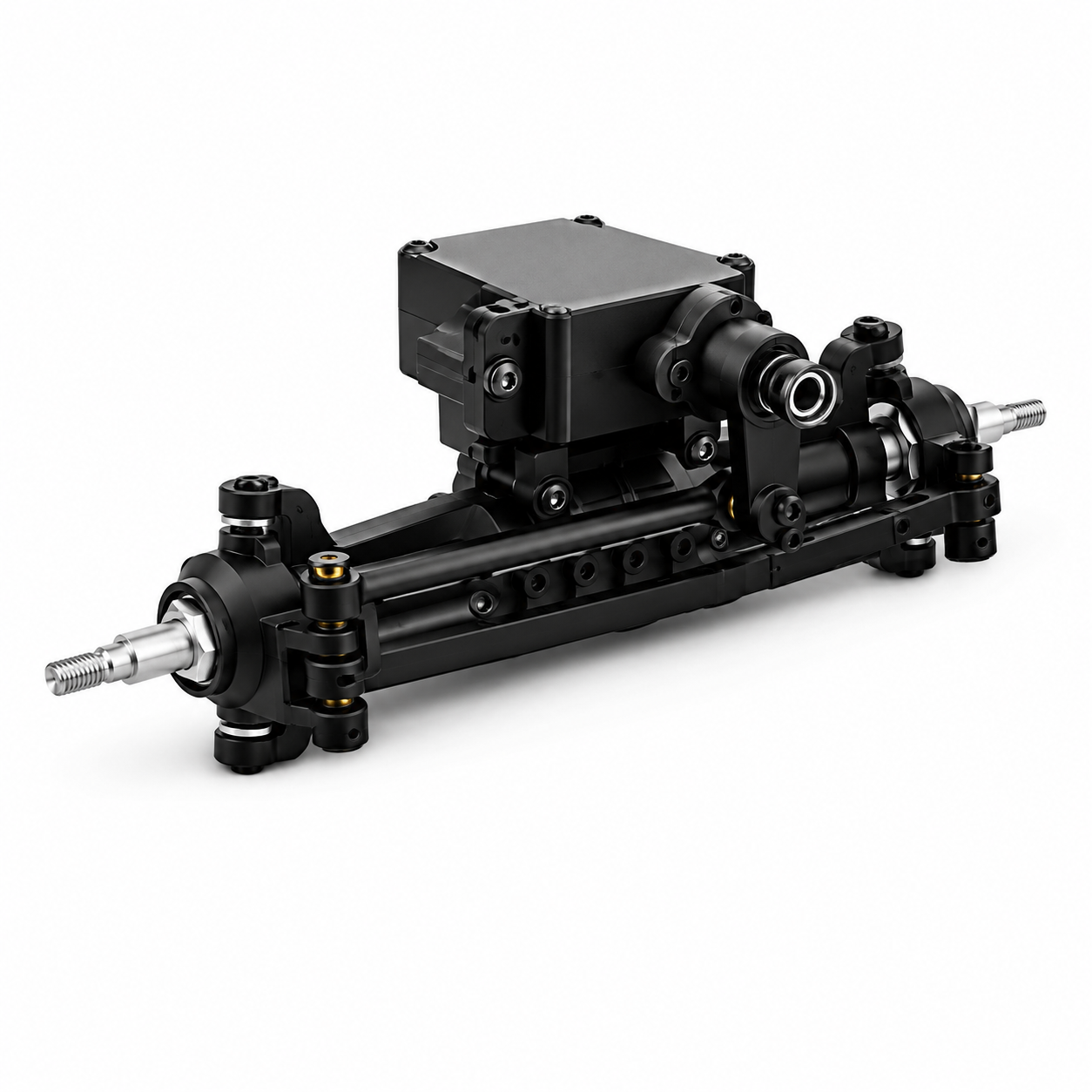 UDIRC Front Axle Assembly Complete Set, Pre-Assembled Replacement for UCX2405PRO Crawler, UCX24-P087