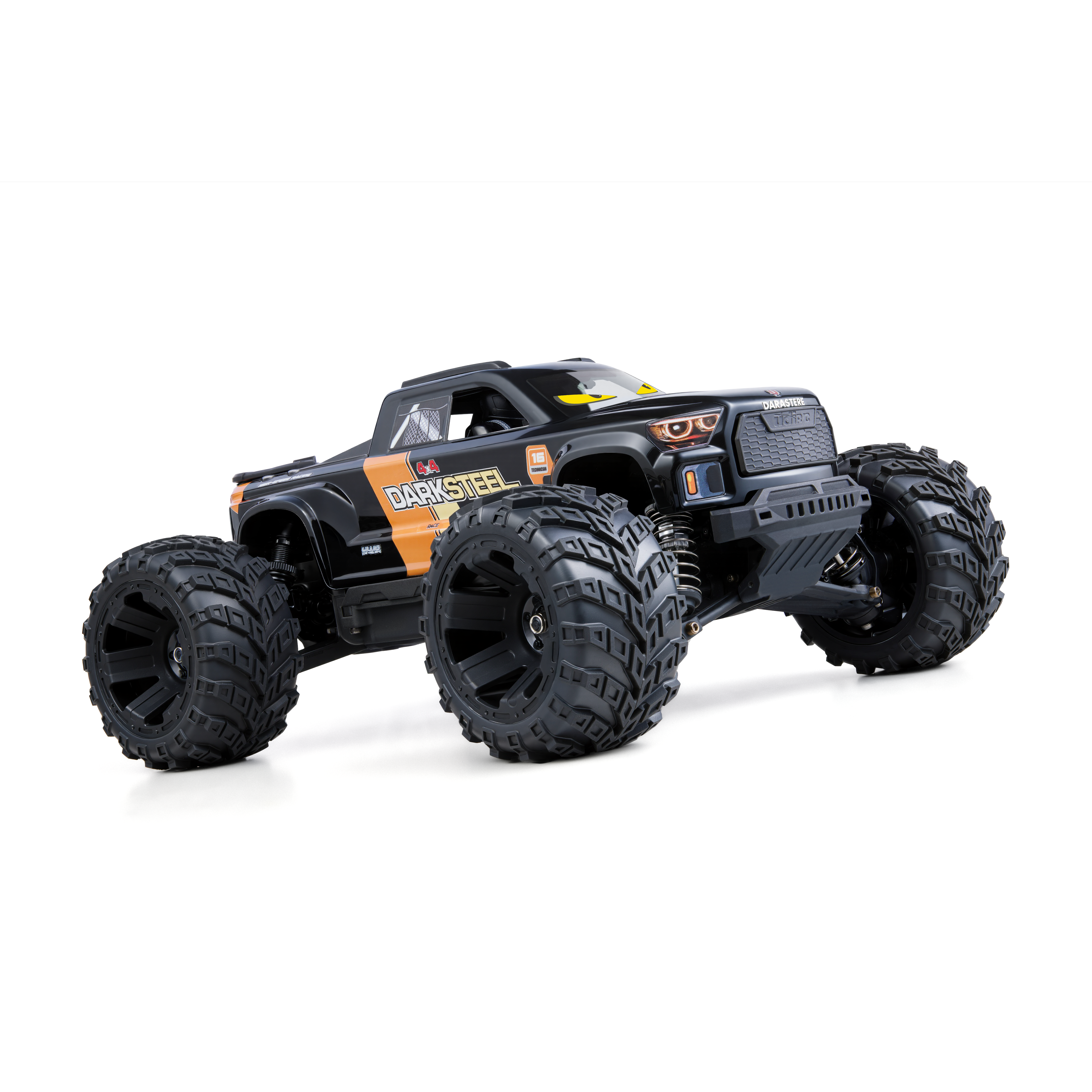 UD1610S 1/16 4X4 RC Monster Truck, 3S Battery, RTR, 4700KV Brushless Motor